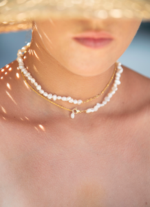 Selene Baroque Pearl Multiway Necklace