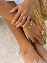 Load image into Gallery viewer, "Ave" Mini Baroque Pearls Anklet (2 Pearl Colors)