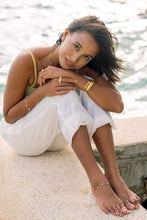 Load image into Gallery viewer, "Ave" Mini Baroque Pearls Anklet (2 Pearl Colors)