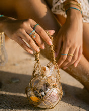 Load image into Gallery viewer, Paradiso Recycled Beach Glass Charm Ring