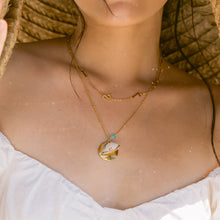 Load image into Gallery viewer, Cascara Medallion Necklace