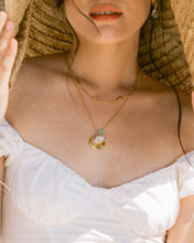 Load image into Gallery viewer, Cascara Medallion Necklace