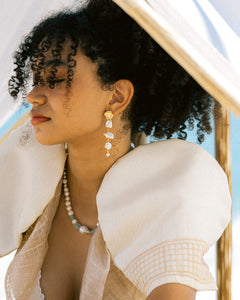Eirene Mixed Pearls Earrings