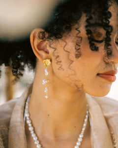Eirene Mixed Pearls Earrings