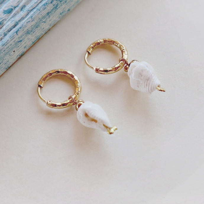 Islita Mini Cone Shell Earrings