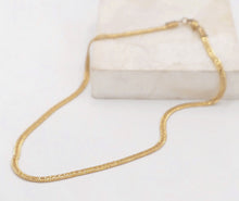 Load image into Gallery viewer, ISLA Party Choker, 18K Gold-Plated Stainless Steel Chain, 14 inch