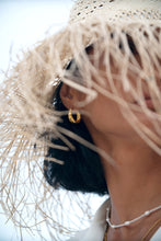 Load image into Gallery viewer, Oxeanne Chunky Hoops Beach-Proof Earrings
