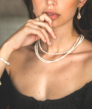 Load image into Gallery viewer, Bora Sand Pearls Choker Necklace