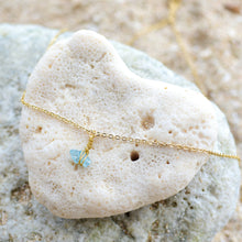 Load image into Gallery viewer, &quot;Mar&quot; Raw Apatite Stone Necklace