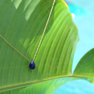 "Mar" Lapis Lazuli Beach-Proof Necklace