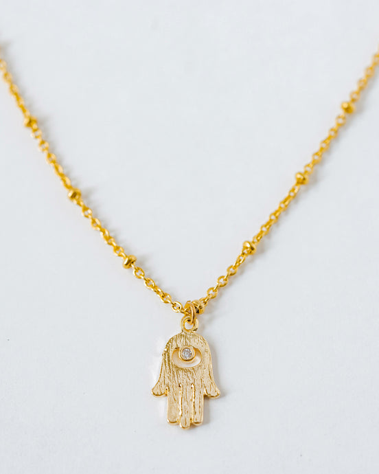 Alpas Hamsa Charm Necklace