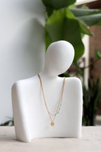 Load image into Gallery viewer, Isla Vida 2-Layer Turquoise Beads Beach-Proof Necklace