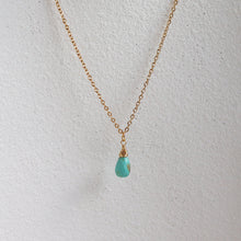 Load image into Gallery viewer, Kirra Light Turquoise Stone Necklace