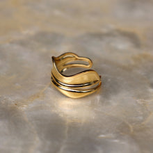 Load image into Gallery viewer, Mawu Chunky Beach Proof Adjustable Wave Ring