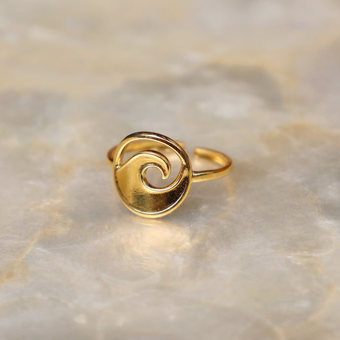 Siargao Adjustable Beach-Proof Wave Ring