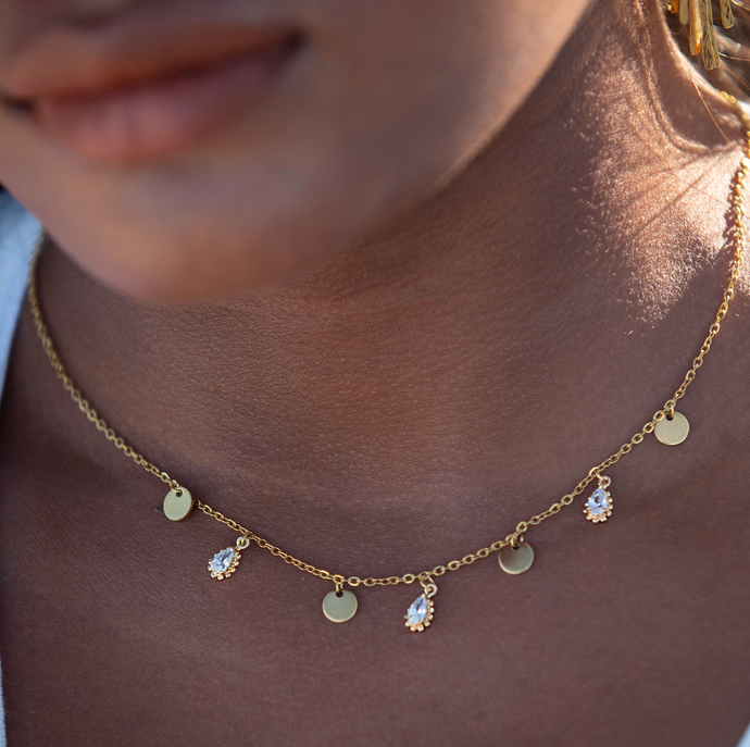 Lualhati Charm Drops Necklace