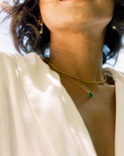 Load image into Gallery viewer, Pacifico Faceted Teardrop Matte Swarovski Beach-Proof Necklace