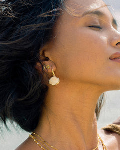 Oxeanne Boho Triangle Beach-Proof Earrings